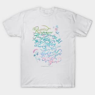 Rejoice Always - 1 Thessalonians 5:16~18 T-Shirt